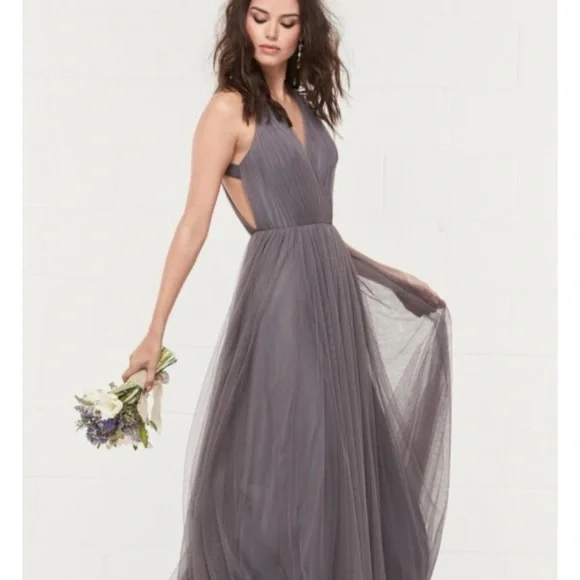 w2 bridesmaid dresses WTOO Bridesmaid Dress - Style 674 ~ Size 8 ~ Color: Mocha
